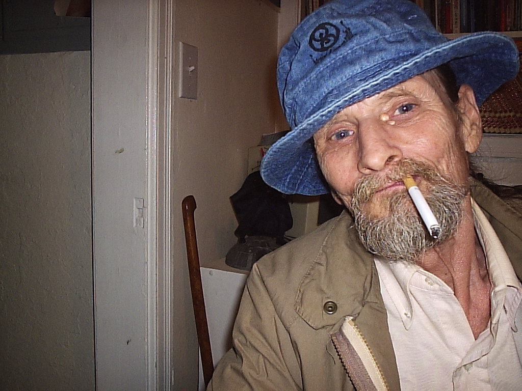 Alan Justiss (RIP) wearing the classic blue S8 gonzo hat.