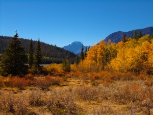 Bluff Lake eastern Coastal Range near Tatla Lake BC