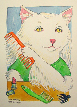 Cat A Combs by Sue Clancy www.sueclancy.com 