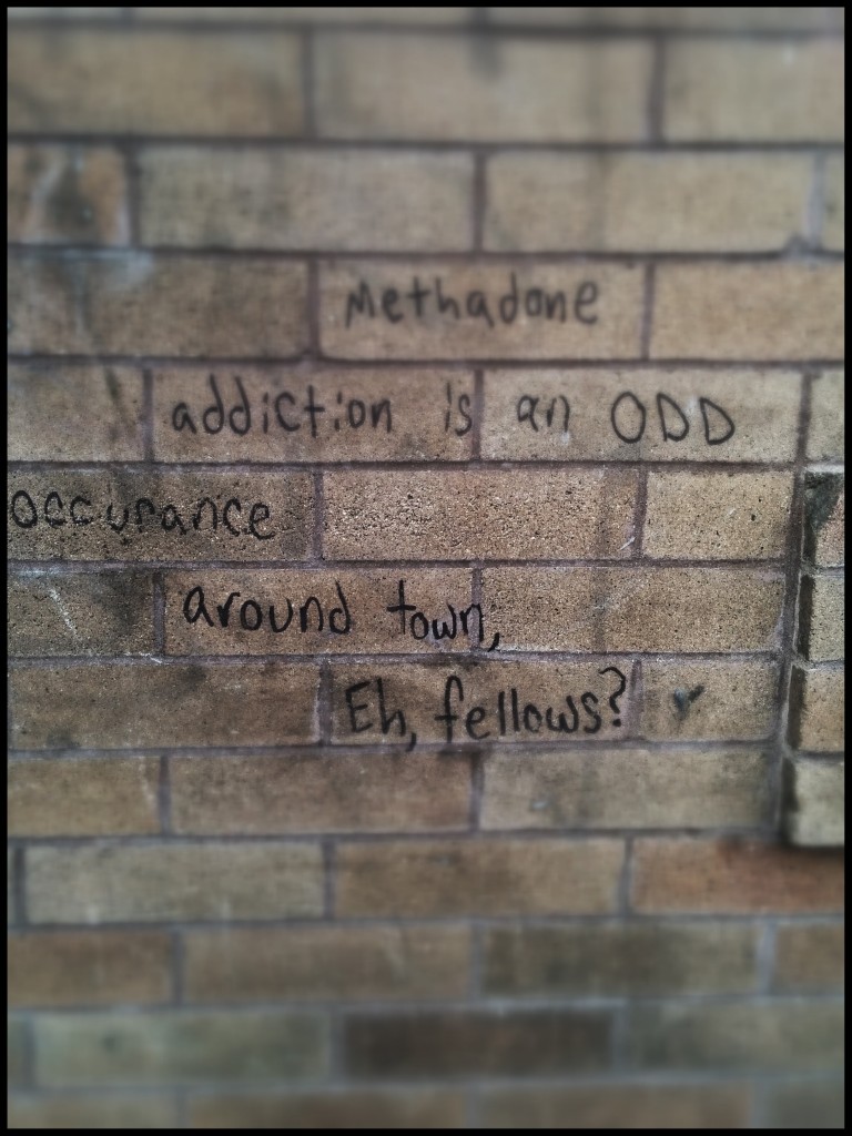 "methadone" photo by Anthony Lewis