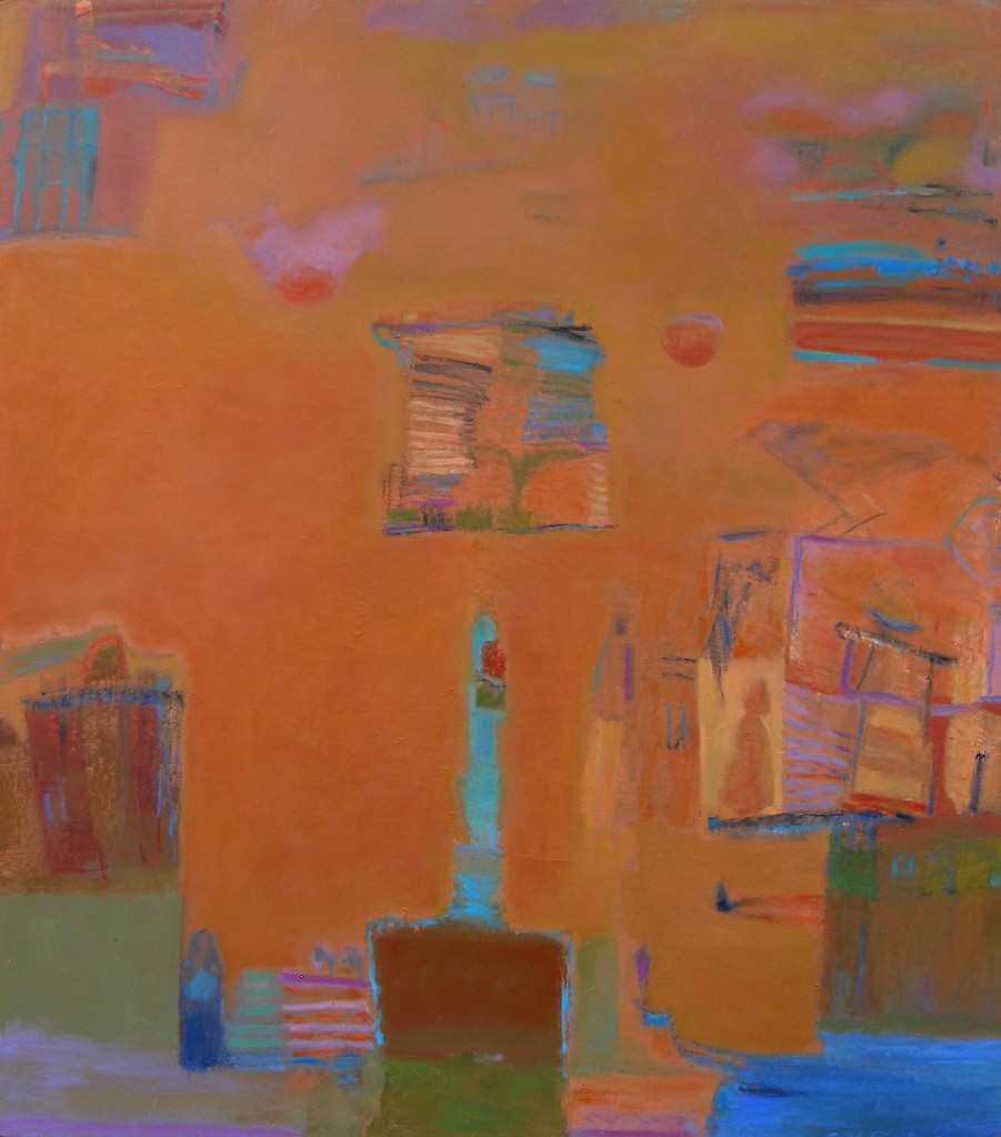 Living-Bits (Oil-on-Canvas)
