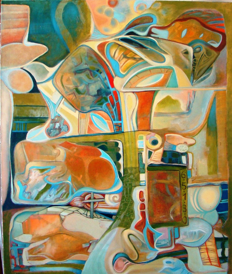Artifacts 1 oil on canvas 120x100cm decembrie 2011
