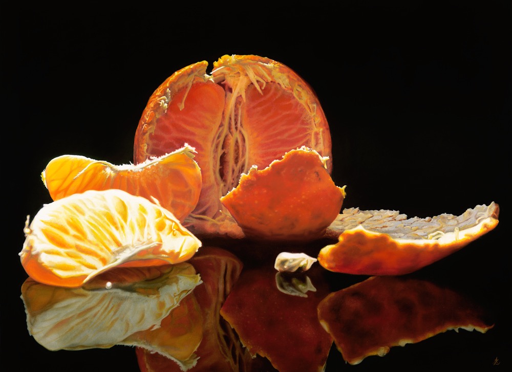Mandarin 6 Oct 2015 108 x 146cm