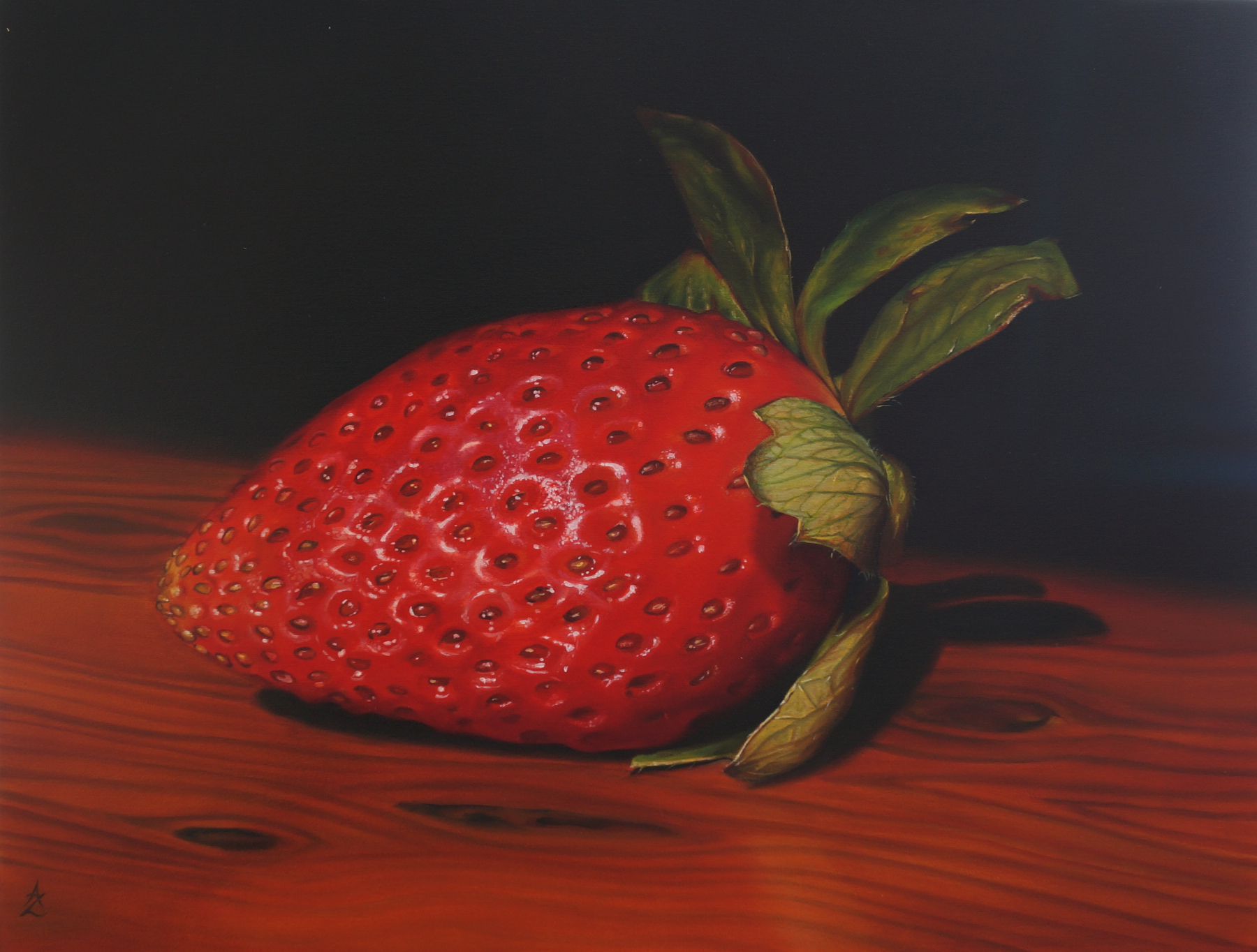 Strawberry_AM Zanetti_50x66cm